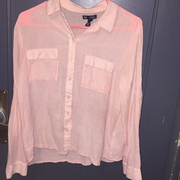 GAP Tops - GAP Pin Striped Button down